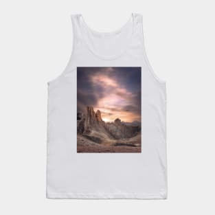 Mountains and Dragons Tank Top